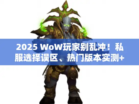 2025 WoW玩家别乱冲！私服选择误区、热门版本实测+最新攻略一次说透