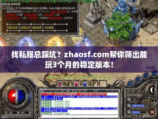 找私服总踩坑？zhaosf.com帮你筛出能玩3个月的稳定版本！