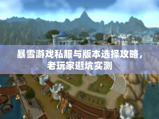 暴雪游戏私服与版本选择攻略，老玩家避坑实测