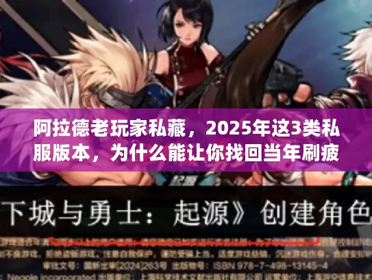 阿拉德老玩家私藏，2025年这3类私服版本，为什么能让你找回当年刷疲劳的瘾？