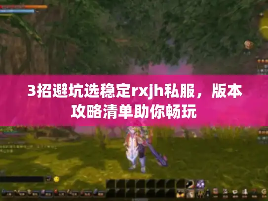 3招避坑选稳定rxjh私服，版本攻略清单助你畅玩