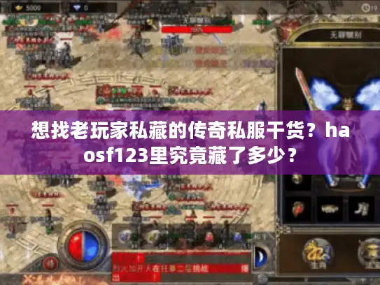 想找老玩家私藏的传奇私服干货?haosf123里究竟藏了多少? 想找老玩家私藏的传奇私服干货?haosf123里究竟藏了多少?