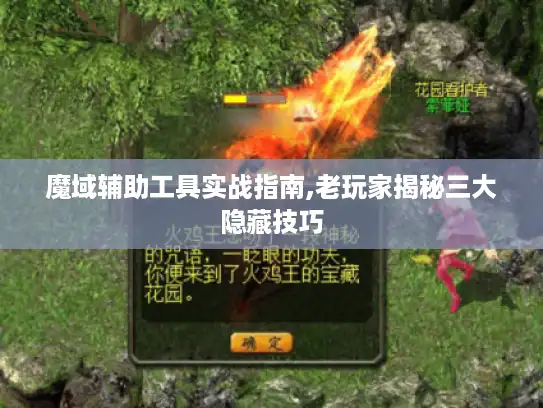 魔域辅助工具实战指南,老玩家揭秘三大隐藏技巧