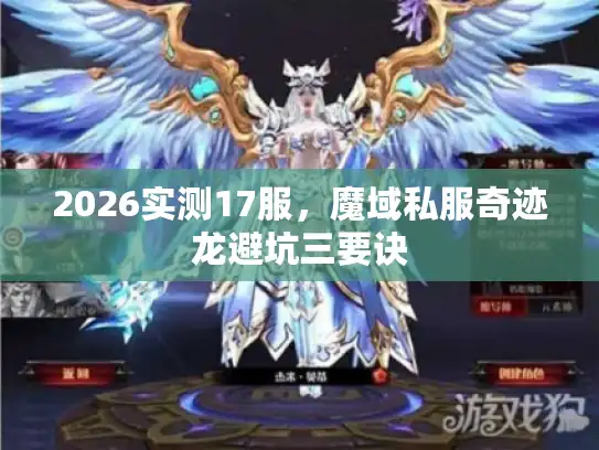 2026实测17服，魔域私服奇迹龙避坑三要诀