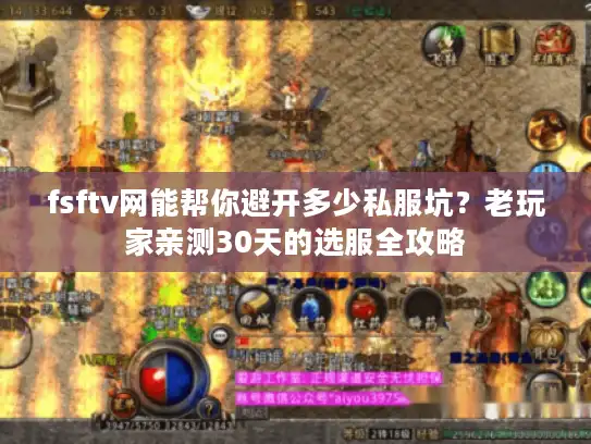 fsftv网能帮你避开多少私服坑？老玩家亲测30天的选服全攻略