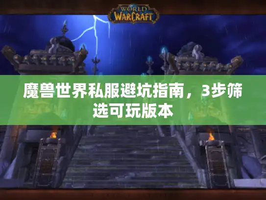 魔兽世界私服避坑指南，3步筛选可玩版本