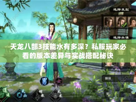天龙八部3技能水有多深？私服玩家必看的版本差异与实战搭配秘诀