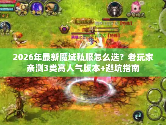 2026年最新魔域私服怎么选？老玩家亲测3类高人气版本+避坑指南