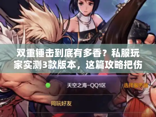 双重锤击到底有多香？私服玩家实测3款版本，这篇攻略把伤害密码说透了