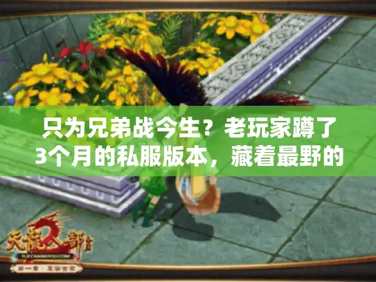 只为兄弟战今生?老玩家蹲了3个月的私服版本,藏着最野的热血密码 只为兄弟战今生?老玩家蹲了3个月的私服版本,藏着最野的热血密码