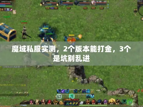 魔域私服实测，2个版本能打金，3个是坑别乱进