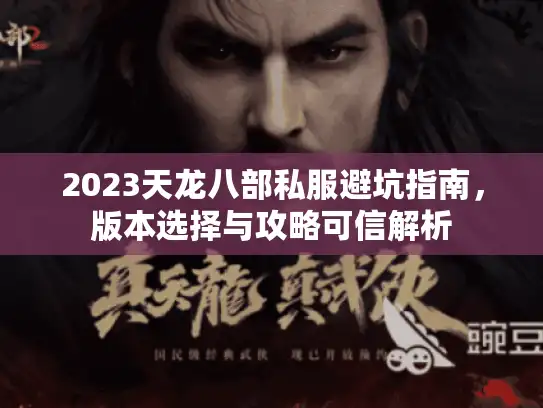 2023天龙八部私服避坑指南，版本选择与攻略可信解析