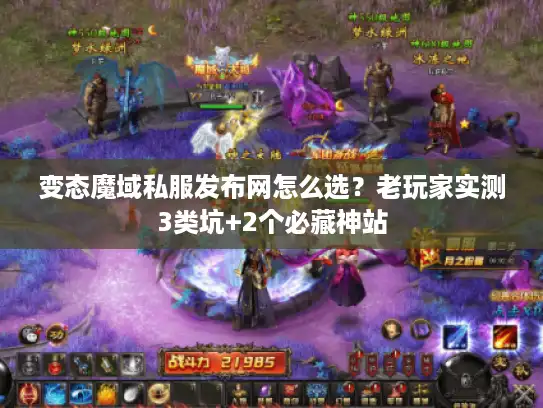 变态魔域私服发布网怎么选？老玩家实测3类坑+2个必藏神站