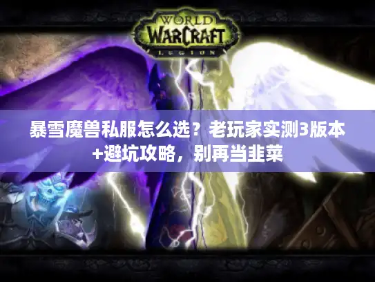 暴雪魔兽私服怎么选？老玩家实测3版本+避坑攻略，别再当韭菜