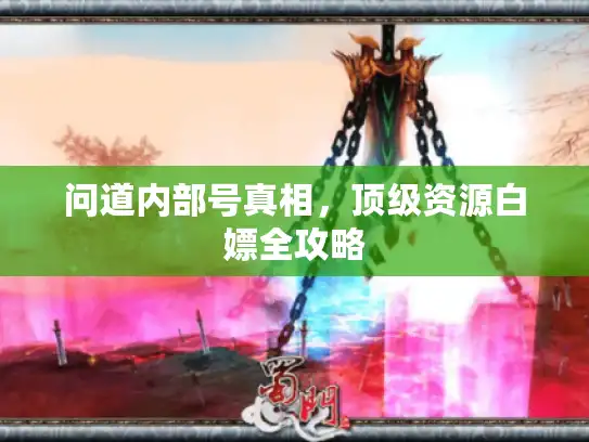 问道内部号真相，顶级资源白嫖全攻略