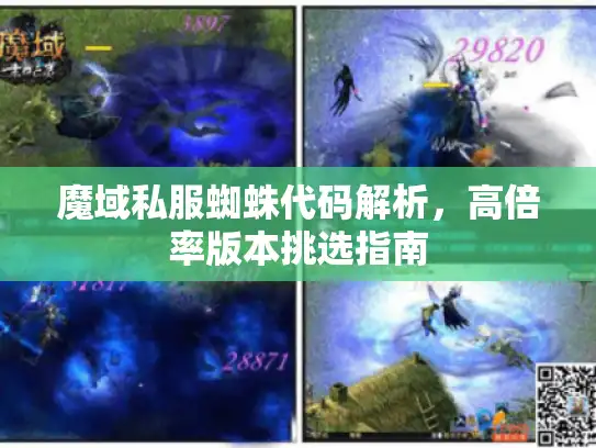 魔域私服蜘蛛代码解析，高倍率版本挑选指南