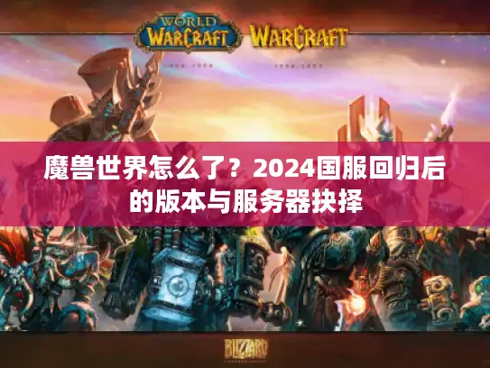 魔兽世界怎么了？2024国服回归后的版本与服务器抉择