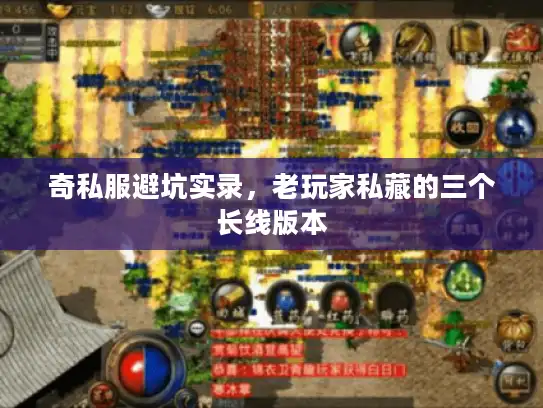 奇私服避坑实录，老玩家私藏的三个长线版本