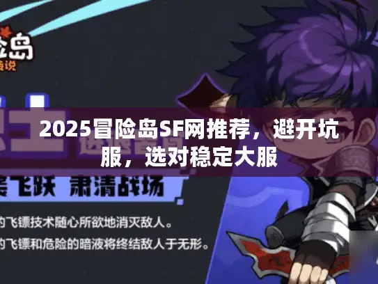 2025冒险岛SF网推荐，避开坑服，选对稳定大服