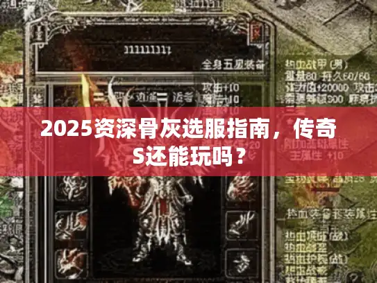 2025资深骨灰选服指南，传奇S还能玩吗？