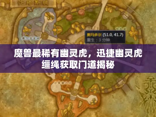 魔兽最稀有幽灵虎，迅捷幽灵虎缰绳获取门道揭秘