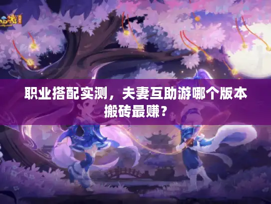 职业搭配实测，夫妻互助游哪个版本搬砖最赚？