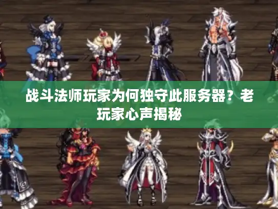 战斗法师玩家为何独守此服务器？老玩家心声揭秘