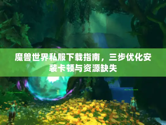 魔兽世界私服下载指南，三步优化安装卡顿与资源缺失