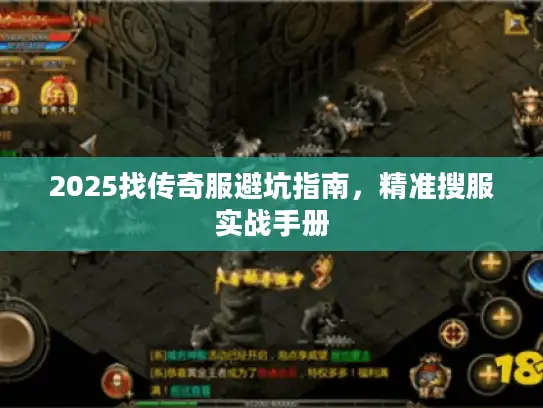 2025找传奇服避坑指南,精准搜服实战手册 2025找传奇服避坑指南,精准搜服实战手册