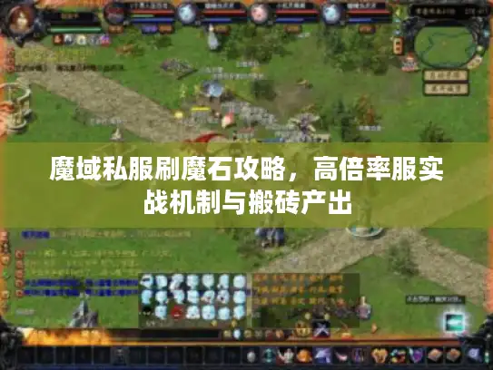 魔域私服刷魔石攻略，高倍率服实战机制与搬砖产出