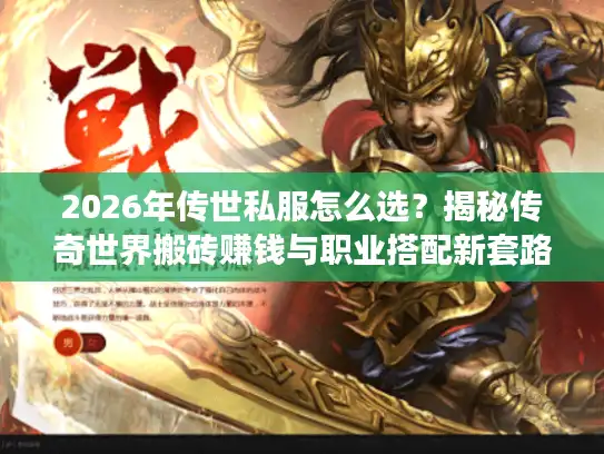 2026年传世私服怎么选？揭秘传奇世界搬砖赚钱与职业搭配新套路
