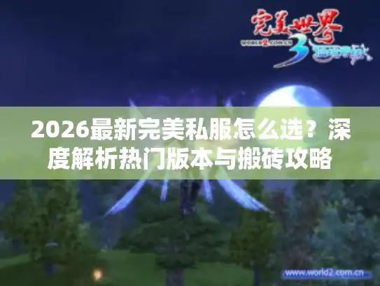 2026最新完美私服怎么选？深度解析热门版本与搬砖攻略