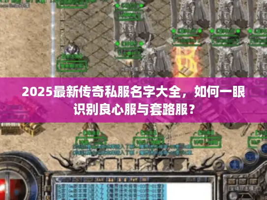 2025最新传奇私服名字大全,如何一眼识别良心服与套路服? 2025最新传奇私服名字大全,如何一眼识别良心服与套路服?