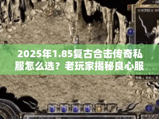 2025年1.85复古合击传奇私服怎么选？老玩家揭秘良心服避坑指南