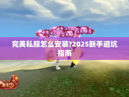 完美私服怎么安装?2025新手避坑指南