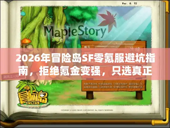 2026年冒险岛SF零氪服避坑指南,拒绝氪金变强,只选真正良心服 2026年冒险岛SF零氪服避坑指南,拒绝氪金变强,只选真正良心服