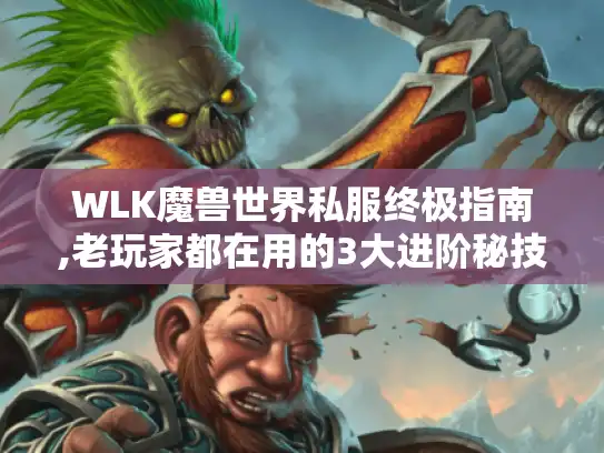 WLK魔兽世界私服终极指南,老玩家都在用的3大进阶秘技