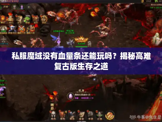 私服魔域没有血量条还能玩吗？揭秘高难复古版生存之道