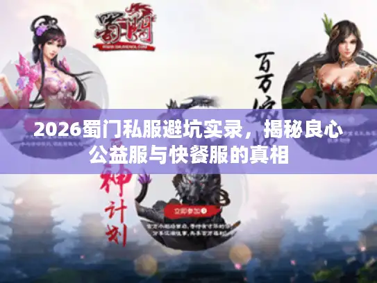 2026蜀门私服避坑实录，揭秘良心公益服与快餐服的真相