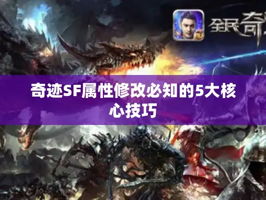 奇迹SF属性修改必知的5大核心技巧