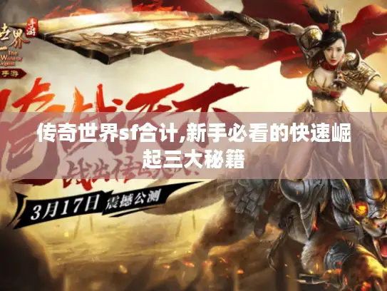 传奇世界sf合计,新手必看的快速崛起三大秘籍