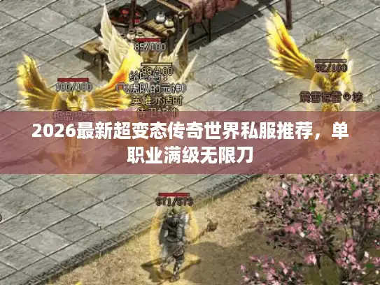 2026最新超变态传奇世界私服推荐，单职业满级无限刀