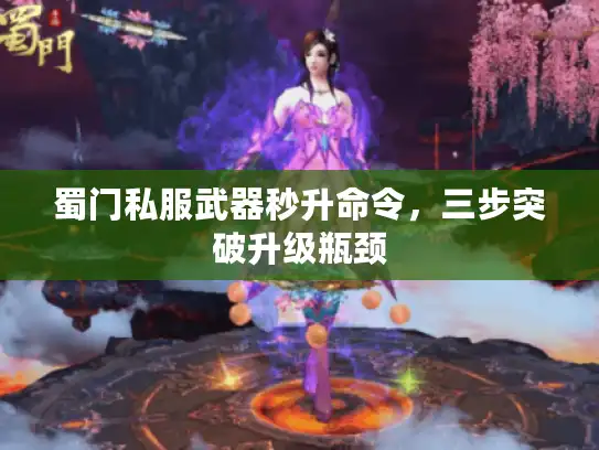 蜀门私服武器秒升命令，三步突破升级瓶颈