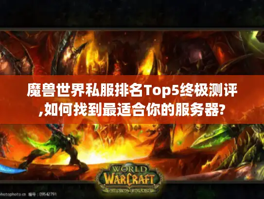 魔兽世界私服排名Top5终极测评,如何找到最适合你的服务器?