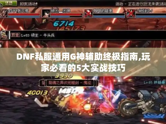 DNF私服通用G神辅助终极指南,玩家必看的5大实战技巧