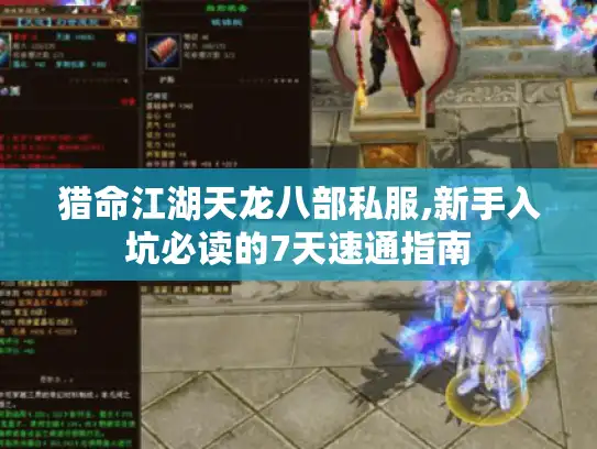 猎命江湖天龙八部私服,新手入坑必读的7天速通指南
