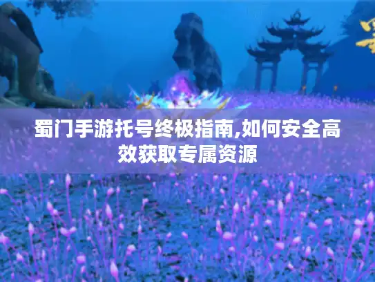 蜀门手游托号终极指南,如何安全高效获取专属资源