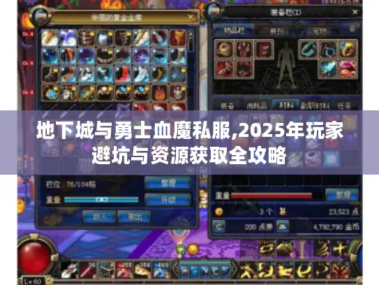 地下城与勇士血魔私服,2025年玩家避坑与资源获取全攻略