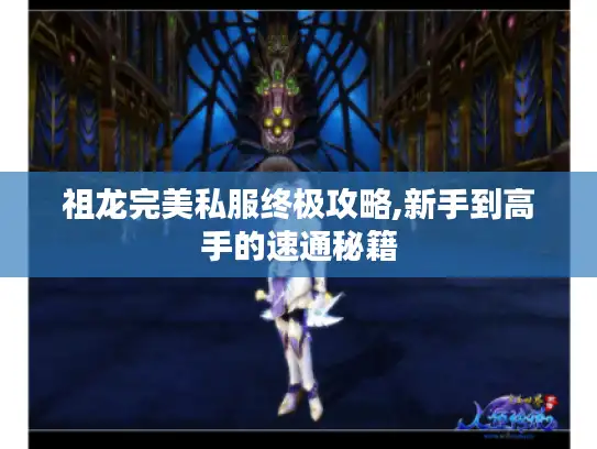 祖龙完美私服终极攻略,新手到高手的速通秘籍