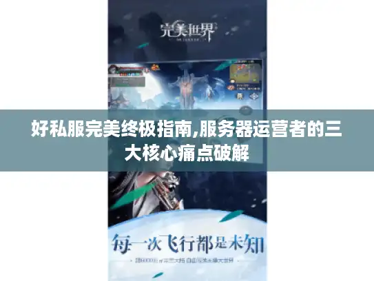 好私服完美终极指南,服务器运营者的三大核心痛点破解